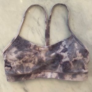 Lululemon Flow Y bra, b/c cup, size 8, purple bliss